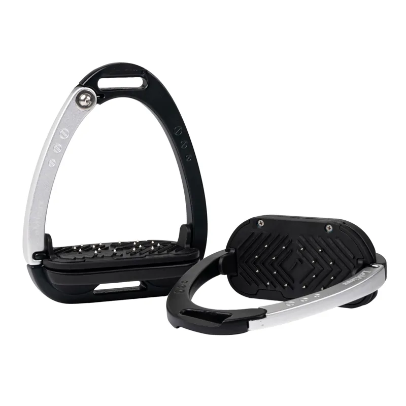 LeMieux Vector Control Stirrup - Black/Aluminium-1